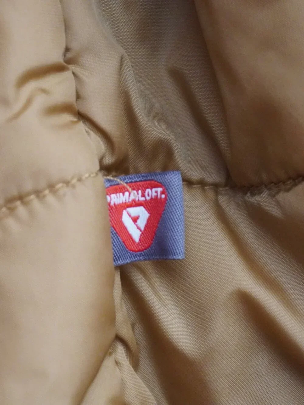 The North Face Millerton Jacket Mens Medium Tan and Blue